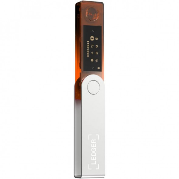 Аппаратный криптокошелек Ledger Nano X, BTC Orange  в Ульяновске