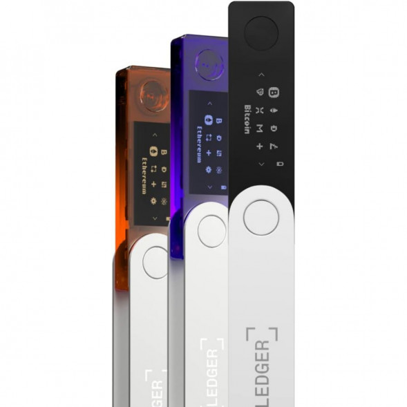 Аппаратный криптокошелек Ledger Nano X, BTC Orange  в Ульяновске