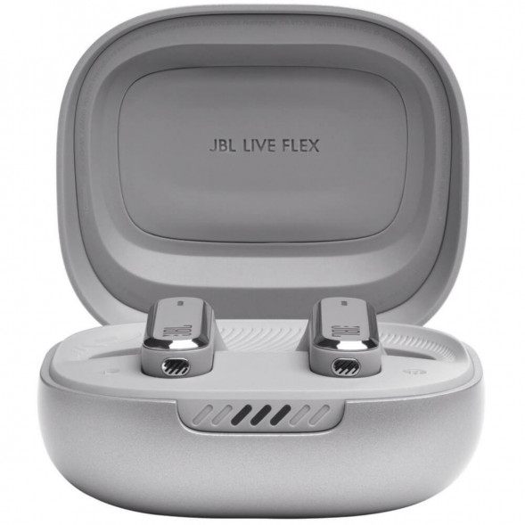 Беспроводные наушники JBL Live Flex, серебристый в Ульяновске