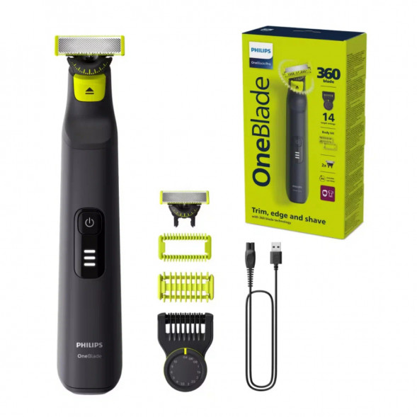 Триммер Philips QP6542/15 OneBlade 360 Pro Face + Body в Ульяновске