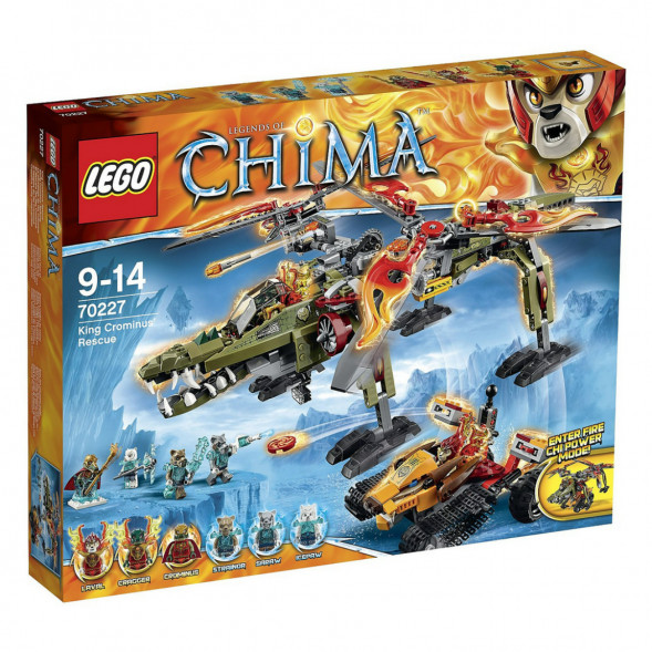 Конструктор LEGO Legends of Chima 70227 Спасение короля Кроми в Ульяновске