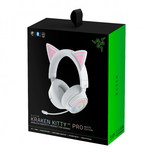 Наушники Razer Kraken Kitty V3 Pro Белый 2025 в Ульяновске