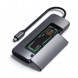 Док-станция Satechi USB-C Hybrid Multiport Adapter (with SSD Enclosure M.2 SATA, 2xUSB 3.1, USB Type-C, HDMI), Серый ST-UCHSEM в Ульяновске