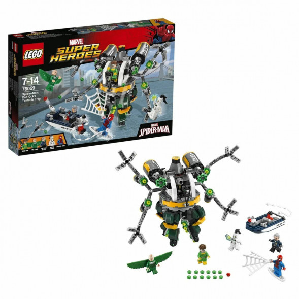 Конструктор LEGO Super Heroes 76059 Человек-паук: в ловушке Доктора Осьминога в Ульяновске