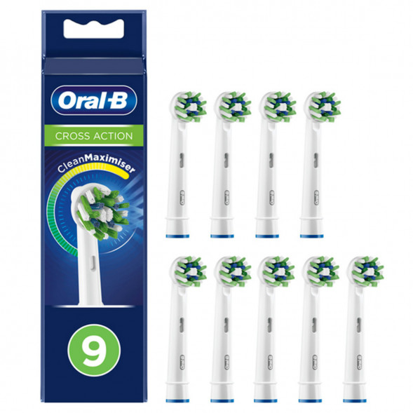 Насадки на зубные щетки Oral-B Cross Action, 9 шт. в Ульяновске