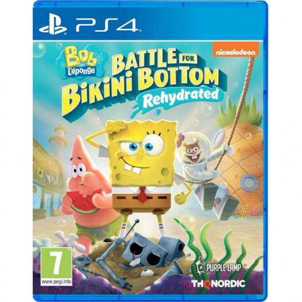 Игра SpongeBob SquarePants: Battle For Bikini Bottom - Rehydrated [PS4, русские субтитры] в Ульяновске