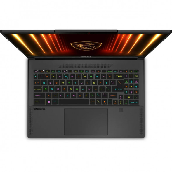 Ноутбук игровой MSI Stealth 16 AI A2HWFG-086XRU (16&amp;quot;, Intel Core Ultra 7, 32ГБ, 1ТБ SSD, RTX 5060, FreeDOS), черный в Ульяновске