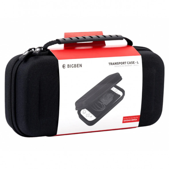 Чехол BIG BEN Transport Case - L для Nintendo Switch/Lite/OLED, черный в Ульяновске
