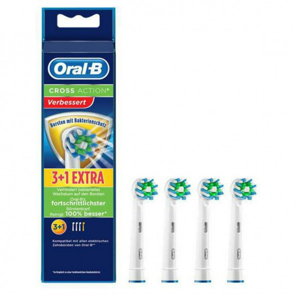 Насадки на зубные щетки Oral-B Cross Action (3+1 Extra), 4 шт. в Ульяновске