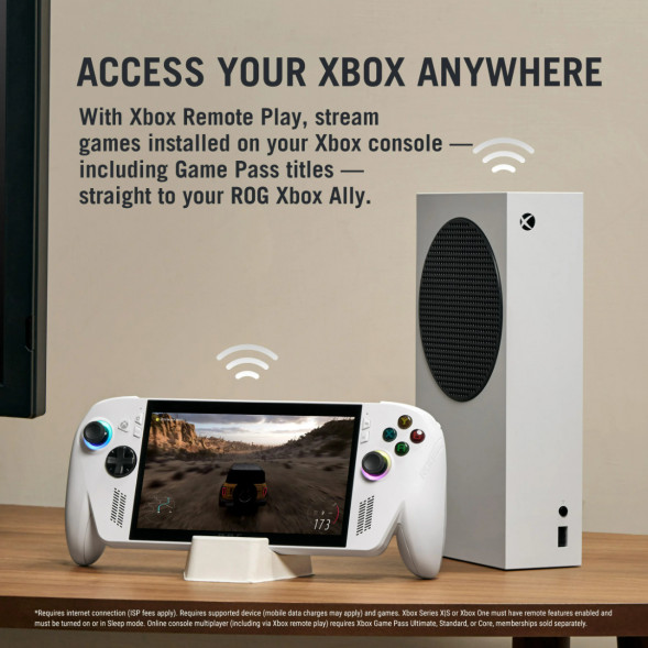 Игровая приставка Asus Rog Ally Xbox 512Gb, Белая в Ульяновске