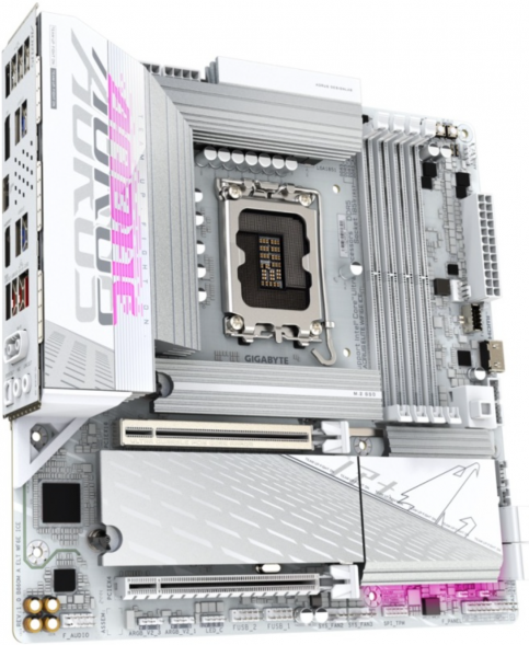 Материнская плата Gigabyte B860M AORUS ELITE WIFI6E ICE (LGA1851, mATX) в Ульяновске
