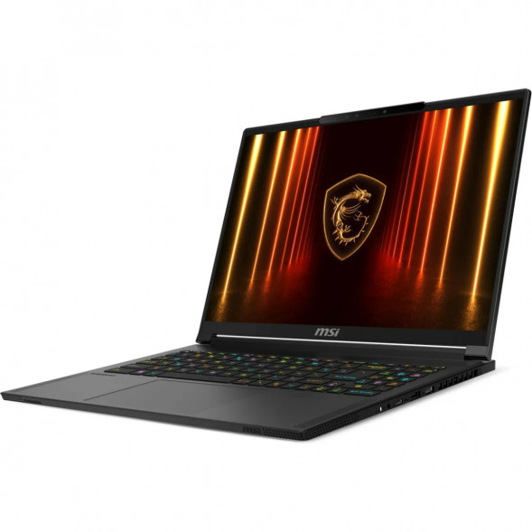 Ноутбук MSI Stealth A16 AI+ A3HWHG-239XRU (16&amp;quot;, OLED, AMD Ryzen AI 9 365 2ГГц, 10 ядер, 32ГБ LPDDR5x, 1ТБ SSD, NVIDIA GeForce RTX 5070 Ti, без ОС), черный в Ульяновске