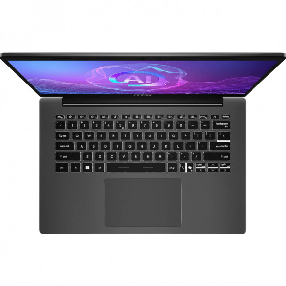 Ноутбук MSI Modern A14 AI+ F3HMG-041XRU (14&amp;quot;, IPS, AMD Ryzen AI 5 330 2ГГц, 4 ядра, 16ГБ DDR5, 512ГБ SSD, AMD Radeon 820M, без ОС), серый в Ульяновске