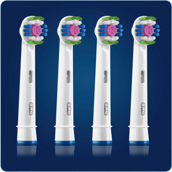 Насадки на зубные щетки Oral-B 3D White, 4 шт. в Ульяновске