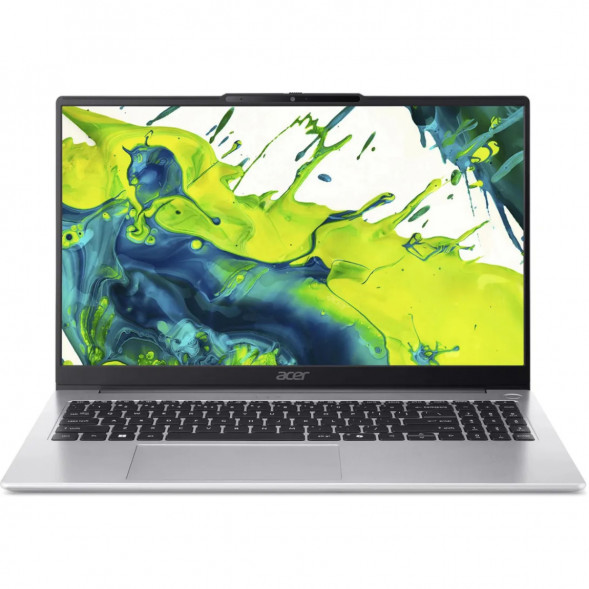 Ноутбук Acer Aspire Lite AL15-74P-569P (15.6&amp;quot;, IPS, Intel Core Ultra 5 125H 1.2ГГц, 14-ядерный, 16ГБ DDR5, 512ГБ SSD, Intel Arc, без ОС), серебристый в Ульяновске