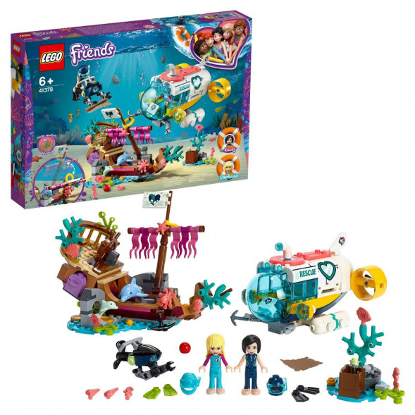 Конструктор LEGO Friends 41378 Спасение дельфинов в Ульяновске