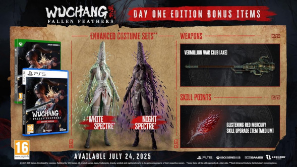 Игра Wuchang: Fallen Feathers. Day One Edition [PS5, русские субтитры] в Ульяновске