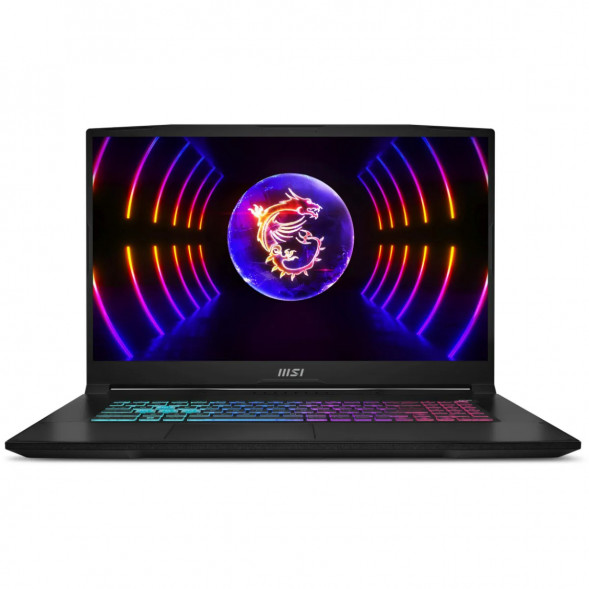 Ноутбук MSI Katana 17 B13VEK-1622XRUY (17.3&amp;quot;, IPS, Intel Core i7 13620H 2.4ГГц, 10 ядер, 16ГБ DDR5, 512ГБ SSD, NVIDIA GeForce RTX 4050 - 6 ГБ, FreeDOS), черный в Ульяновске