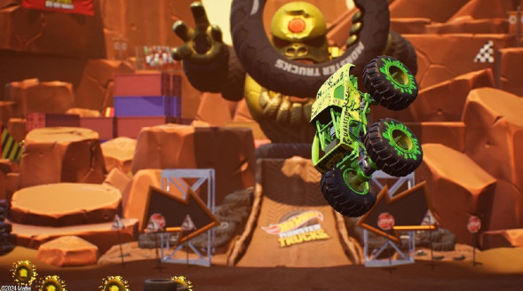 Игра Hot Wheels Monster Trucks: Stunt Mayhem [Nintendo Switch, английская версия] в Ульяновске
