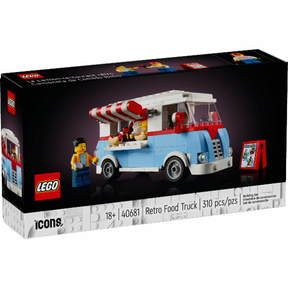 Конструктор LEGO Icons 40681 Ретро фуд трак в Ульяновске