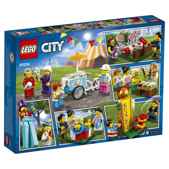 Конструктор LEGO City Town 60234 Комплект минифигурок Весёлая ярмарка в Ульяновске