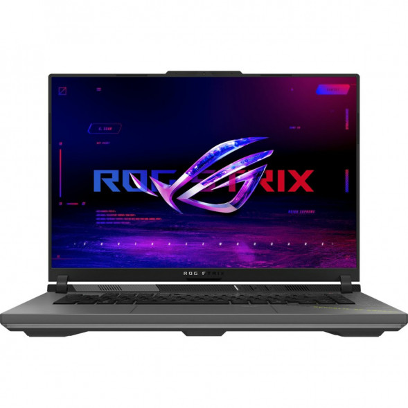Ноутбук ASUS ROG Strix G16 G614PP-TS207 (16&amp;quot;, IPS, AMD Ryzen 9 8940HX 2.4ГГц, 16 ядер, 32ГБ DDR5, 512ГБ SSD, NVIDIA GeForce RTX 5070 8 ГБ, без ОС), серый в Ульяновске