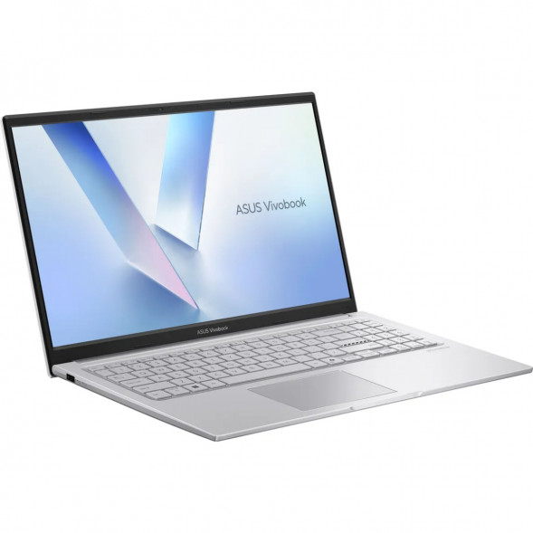 Ноутбук ASUS Vivobook 15 X1504MA-BQ224 (15.6&amp;quot;, IPS, Intel Core 5 320 1.5ГГц, 6 ядер, 8ГБ DDR5, 512ГБ SSD, Intel Graphics, без ОС), серебристый в Ульяновске