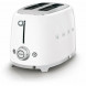 Тостер Smeg TSF01WHEU, белый в Ульяновске