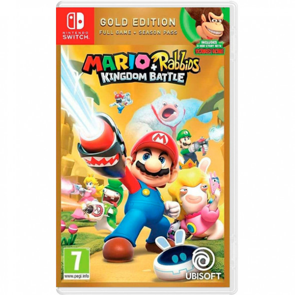 Игра Mario Rabbids: Kingdom Battle. Gold Edition [Nintendo Switch, английская версия] в Ульяновске
