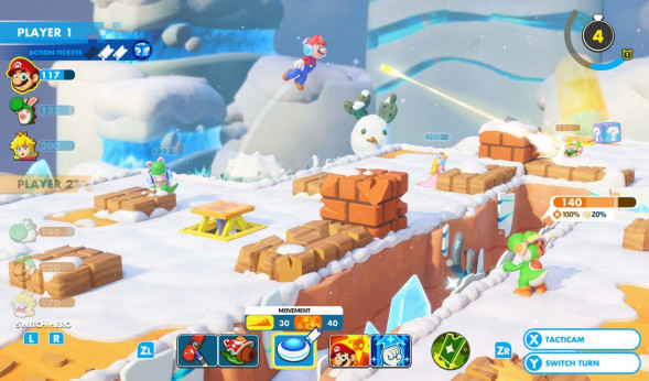 Игра Mario Rabbids: Kingdom Battle. Gold Edition [Nintendo Switch, английская версия] в Ульяновске