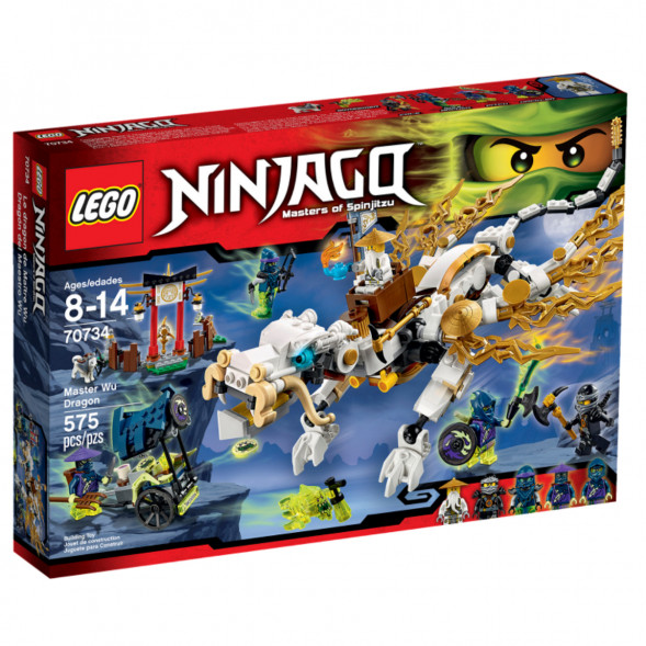 Конструктор LEGO Ninjago 70734 Дракон Сэнсея Ву в Ульяновске