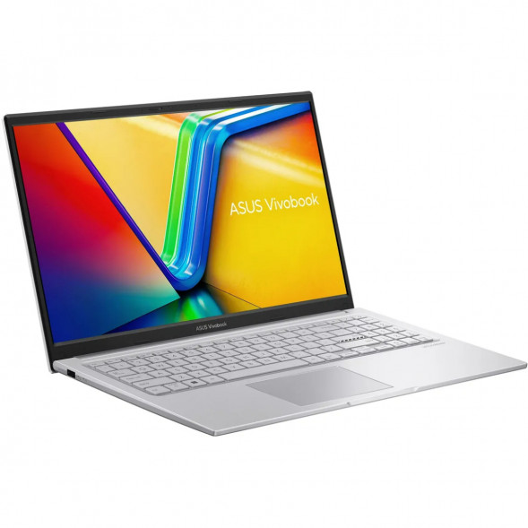 Ноутбук ASUS Vivobook 15 X1504VA-BQ4172 (15.6&amp;quot;, IPS, Intel Core 5 120U 1.4ГГц, 10 ядер, 8ГБ DDR5, 512ГБ SSD, Intel Graphics, без ОС), серебристый в Ульяновске