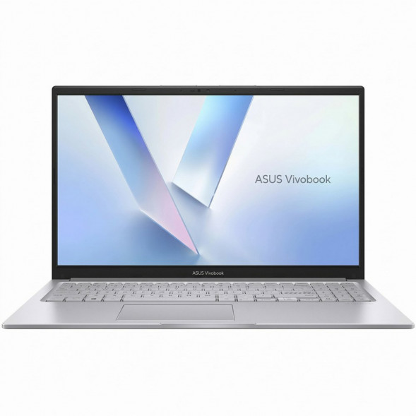 Ноутбук ASUS Vivobook 15 X1504MA-BQ058 (15.6&amp;quot;, IPS, Intel Core 5 320 1.5ГГц, 6 ядер, 16ГБ DDR5, 512ГБ SSD, Intel Graphics, без ОС), серебристый в Ульяновске