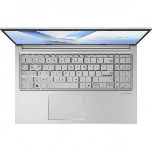 Ноутбук ASUS Vivobook 15 X1504MA-BQ058 (15.6&amp;quot;, IPS, Intel Core 5 320 1.5ГГц, 6 ядер, 16ГБ DDR5, 512ГБ SSD, Intel Graphics, без ОС), серебристый в Ульяновске