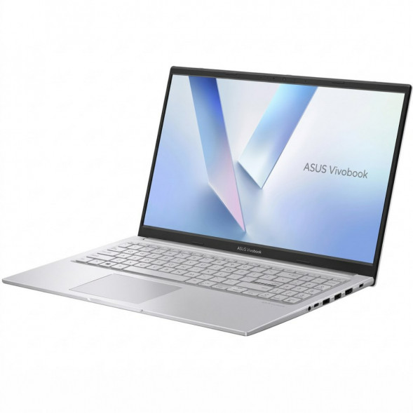 Ноутбук ASUS Vivobook 15 X1504MA-BQ058 (15.6&amp;quot;, IPS, Intel Core 5 320 1.5ГГц, 6 ядер, 16ГБ DDR5, 512ГБ SSD, Intel Graphics, без ОС), серебристый в Ульяновске