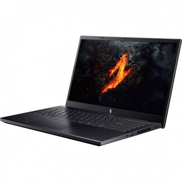 Ноутбук Acer Nitro V 15 ANV15-52-92DD (15.6&amp;quot;, IPS, Intel Core i9 13900H 2.6ГГц, 14 ядер, 16ГБ DDR5, 512ГБ SSD, NVIDIA GeForce RTX 5060 - 8 ГБ, без ОС), черный в Ульяновске