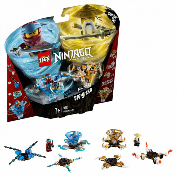 Конструктор LEGO Ninjago 70663 Ния и Ву: мастера Кружитцу в Ульяновске